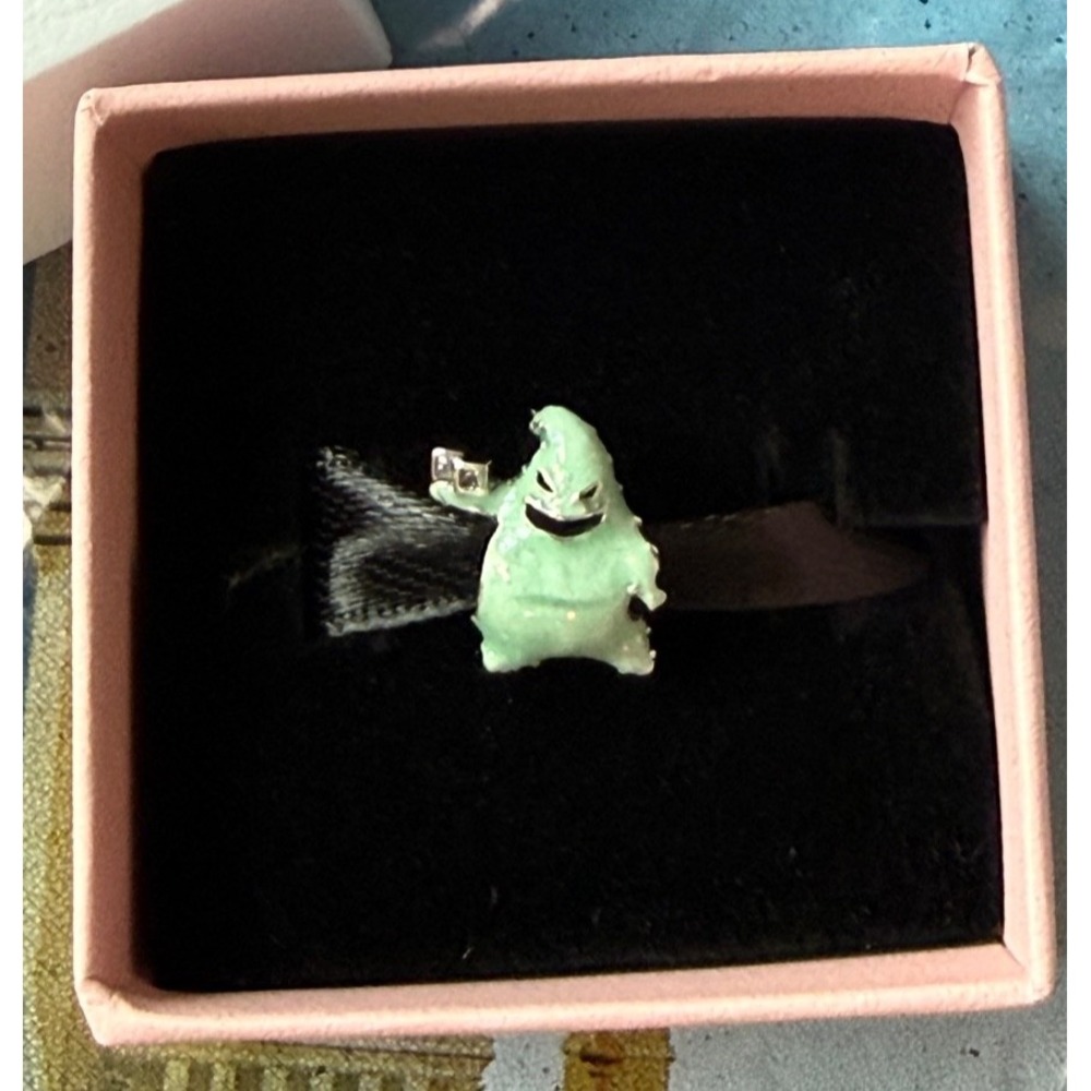 2026 Disney Parks Oogie Boogie Nightmare Before Xmas Glow in Dark Pandora Charm